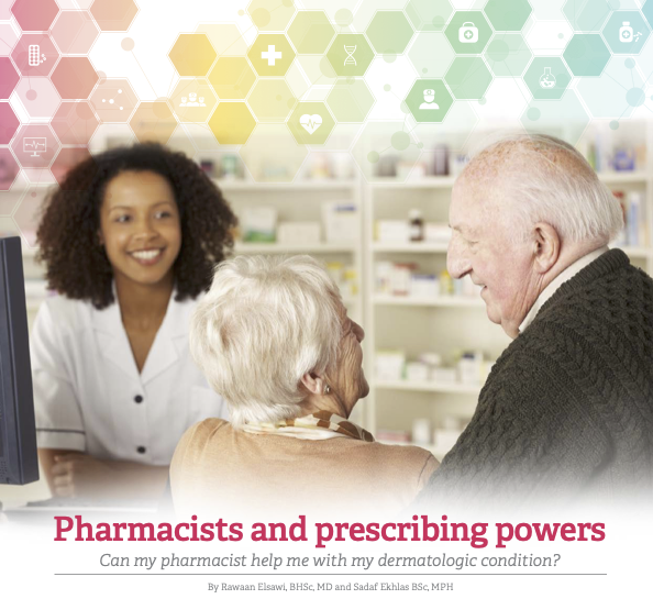 Magazine article on pharmacists and prescribing powers: can my pharmacist help me with my dermatologic condition? 