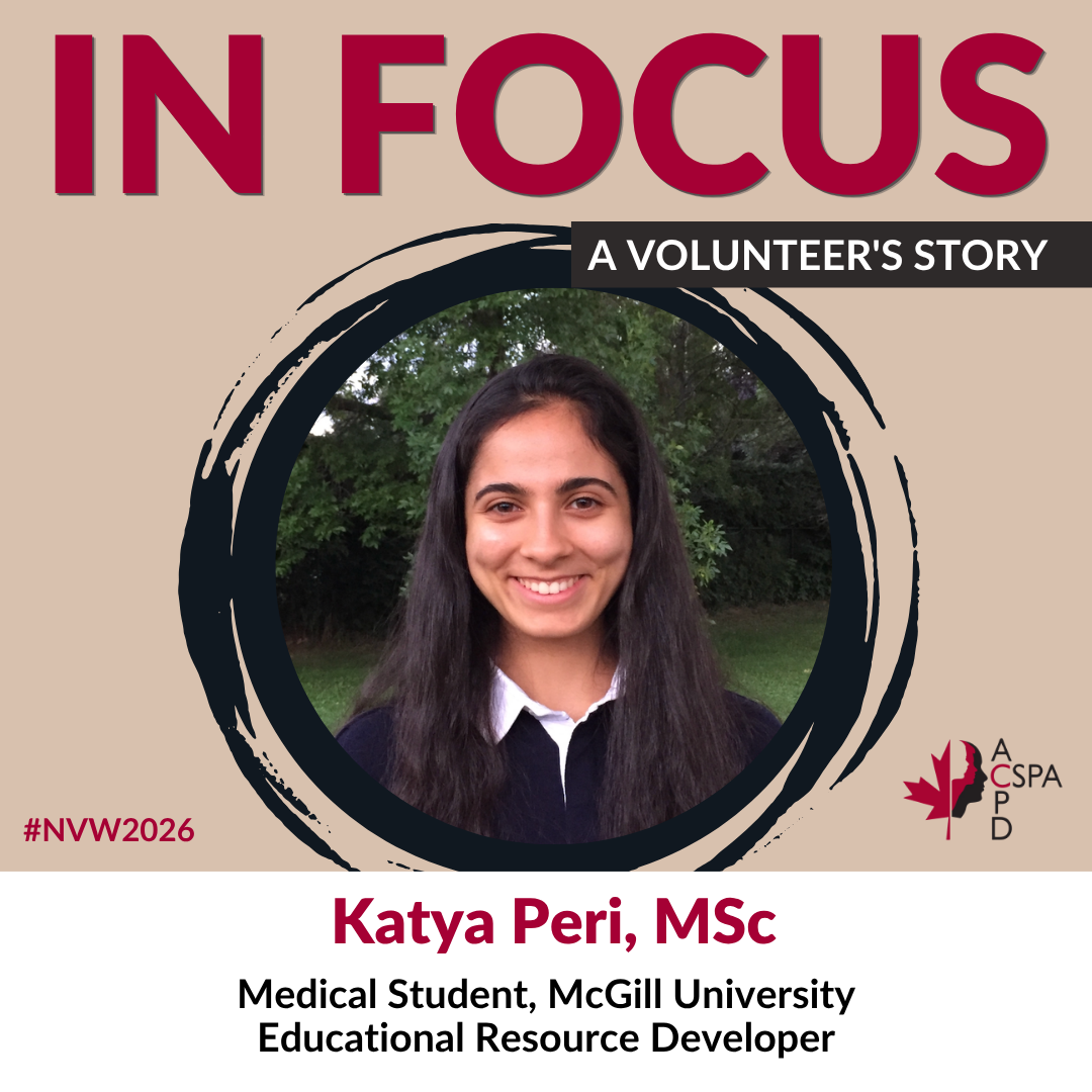 Katya Peri volunteer profile at CSPA